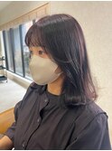 20代～30代大人ナチュラルくびれヘア前髪似合わせカット［仙台］