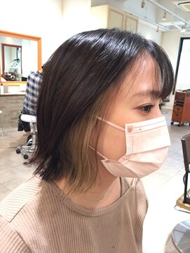 ネオリーブカップ 町田店(Neolive capu) ベージュ イヤリングカラーNeolive capu【セクションカラー】