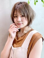 アイティーバイアルバム 松戸店(IT by ALBUM) エアリーショート_外ハネボブセクションカラー_28538