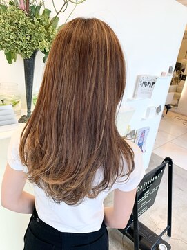 ヘアーアンドメイク ブリリアント(hair&make BRILLIANT) フローディアトリートメント　20代ヘア　30代ヘア　白髪ぼかし