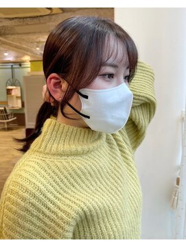 キートスバイガーランド (Kiitos by Garland) 結んでも可愛い後れ毛/顔まわり小顔レイヤーカット/20代30代40代