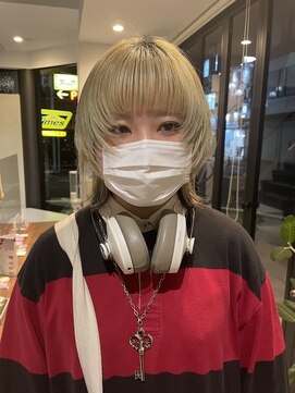 ヘアー アイス ルーチェ(HAIR ICI LUCE) シャギーウルフ ボブウルフ / 山中