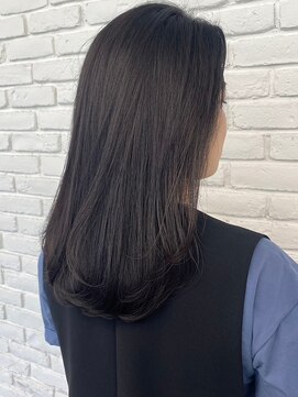 ディフィーノ 青山(DIFINO) 【DIFINO 青山】大人レイヤー×透明感ブラック