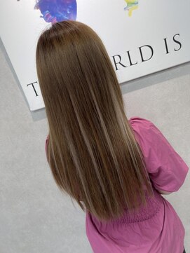 レヴェリー(REVERIE) #エクステ#プルエクステ#ハイライト#ベージュ