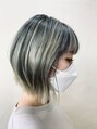 ビューティーサロン カワチ 中庄駅前店(Beauty Salon KAWACHI) グレージュにローライトが効いています。