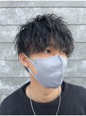 メンズマッシュツイストスパイラルパーマ