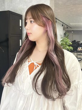 イデアル(Ideal) ロングカラー/イヤリングカラー/外ハネ/外ハネボブ/韓国