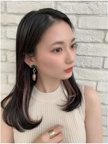 プアメリア 名古屋(Puamelia)&nbsp;トリートメント ブリーチなしダブルカラー 前髪縮毛矯正