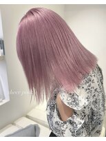 ベレーザ 渋谷(BELEZA)&nbsp;5384ニュアンスカラーカシスレッドベビーピンクハイトーンカラー