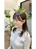 ワンカールできまるレイヤー×顔まわりカット