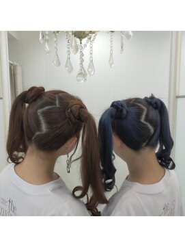 ヘアセットサロン ラシク(LaCQ) セーラームーンヘアー