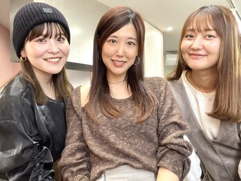 カームバイリコ 学芸大学(calm by liko)の写真/《女性スタイリストのみ♪》酸性ストレートやインナーカラー/ハイライトなど、女性目線からの可愛さを追及