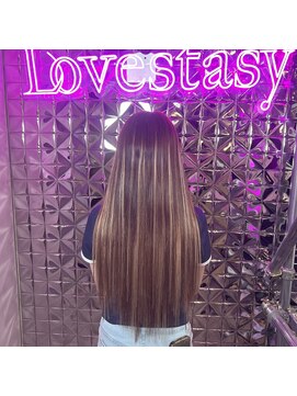 ラブスタシー 小倉店 #シールエクステ#エクステ#ハイライト