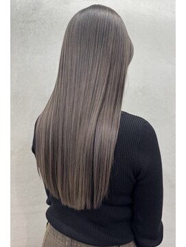 ナル(nalu.) 透明感カラー/アッシュベージュ/ロングヘア