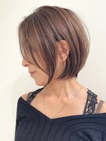 ジル ブラン 福岡(JIL BLAN)&nbsp;大人可愛い30代40代50代ボブ/ショートカット/白髪染め白髪ぼかし