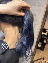 キャラ シャローネ 池袋(Chara Chalone)&nbsp;グラデーションカラー/インナーカラー/ネイビー/【たいし】