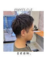 シーム(seam.)&nbsp;簡単スタイリングメンズカット◎どんな髪質・毛量・年齢もOK！