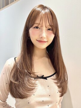 アビー(ABBEY3) レイヤーカットミディアムレイヤー顔周りレイヤーハッシュカット