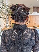 アンドファイン ヘアビューティー(＆Fine hair beauty)&nbsp;結婚式参列ヘアセット