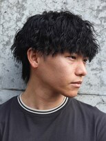 ハニー(HONEY)&nbsp;縦落ちツイスパ/ツイストスパイラルパーマ/岡崎メンズパーマ