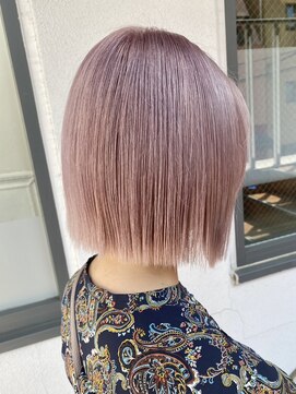 オールウェイズ(Always) ボブ×ピンクベージュ