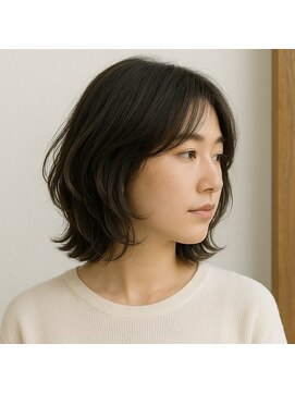 スープレックス ヘアーデザイン(SOUPREX HAIR DESIGN) くせ毛をいかしたナチュラルボブ 20代 30代 40代 50代 60代