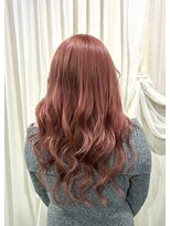 ココアボーテ(COCOA Beaute)&nbsp;ブリーチで色味あるピンクカラーに