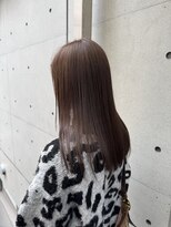 ディジョン 自由ヶ丘(Dijon)&nbsp;韓国顔まわりレイヤーカットグレージュオリーブベージュブラウン