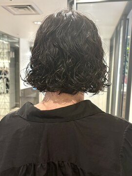 トリコ ショップアンドヘアサロン(tricot shop hair salon) 首が長く見えるバランス◎パーマ