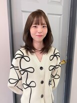 コバルト(Cobalt)&nbsp;オリーブベージュ/レイヤーカット/韓国ヘア