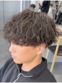 シャドウパーマツイストスパイラルパーマルーズパーマメンズヘア