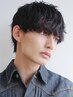 【再来クーポン】メンズカット+波巻きパーマ￥10480(梅田/中崎町/ウルフ/眉毛)
