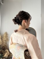 シーン 読売ランド前(SCENE)&nbsp;シニヨンヘア/訪問が/着付け/ヘアセット/ヘアアレンジ