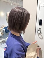 パプス ド コワフュール 川西能勢口店(Pap's de coiffeur) 透明感たっぷりラベンダーアッシュ*