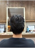 ナチュラル束感センターパート