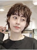 ショートレイヤーショートウルフカットウルフヘアレイヤーボブ