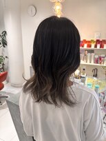 ステラ ヘア デザイン サロン(STELLA hair design salon)&nbsp;ナチュラルベージュ×グラデーションカラー 【由比藤】