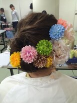 スパーク ヘアアンドフェイス(Spark HAIR&FACE)&nbsp;２０１６年成人式UPスタイル！