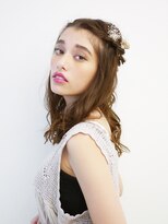 アース 新松戸店(HAIR&MAKE EARTH) ナチュラルセクシーなボヘミアンハーフアップ【EARTH新松戸店】