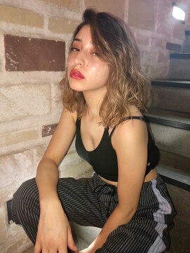 ロンド ルージュ 銀座店(Lond rouge) 【金野航希】大人ラフウェーブ、バレイヤージュ