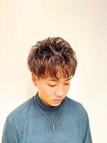 バーバーショップ テト キタヤマ(barber shop tete kitayama)&nbsp;無造作ピンパーマ★ツーブロック