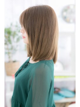 ミック ヘアアンドビューティー 大山店(miq Hair&Beauty) 色っぽさと透明感*イイ女ミディa