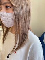 ヘアーサロン エクラ(HAIR SALON eclat) ハイトーンミルクティーベージュ♪