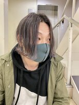 ピエドプールポッシュ(PiED DE POULE POCHE)&nbsp;ホワイトアッシュラベンダー