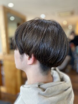 ベビーモード 茶屋町店 メンズマッシュ、ダークグレイ