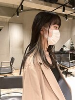 ビビト(bibito) bibito color インナーシルバー モードロング ワイドバング