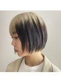 ルーツブロンドとコントラストカラー
