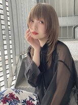 リアイス(Re:ICE)&nbsp;セピアブラウンフェザーロングウルフ