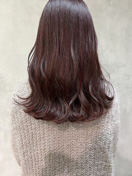 キチ(kichi.) [kichi.] セミロング×暖色系カラー