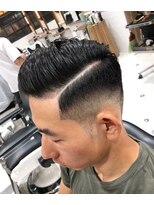 バーバーブロス 吉祥寺店(BARBER BROS) 【LUDLOW BROS.】KurashigeMiyabi 七三フェードカット